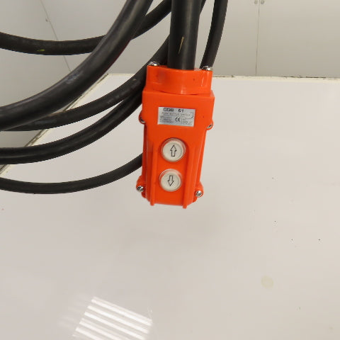 CM Lodestar Model L 1 Ton 2000LB Electric Chain Hoist 230/460V 15' Lift 16FPM