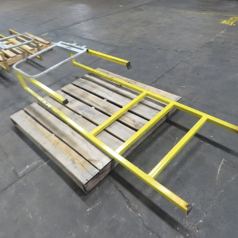 EGA Products MD 0119 3-Step 30" Wide Industrial Mezzanine Step W/ Safety Gate