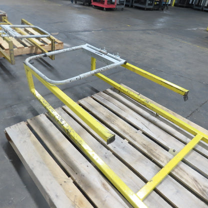 EGA Products MD 0119 3-Step 30" Wide Industrial Mezzanine Step W/ Safety Gate