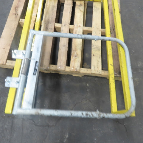 EGA Products MD 0119 3-Step 30" Wide Industrial Mezzanine Step W/ Safety Gate