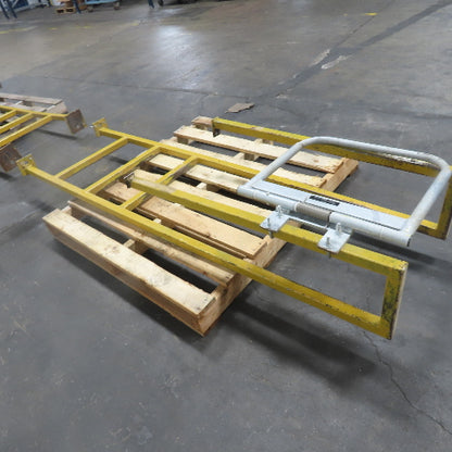 EGA Products MD 0419 3-Step 23" Wide Industrial Mezzanine Step W/ Safety Gate