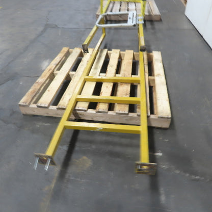EGA Products MD 0419 3-Step 23" Wide Industrial Mezzanine Step W/ Safety Gate