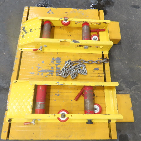 Adjustable Cable Reel Drum Roller Dispenser W/ Fork Pockets