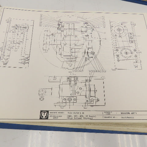 Yamazaki Mazak CAM M-2 Programming Parts List, Electrical Diagram Books Lot Of 3
