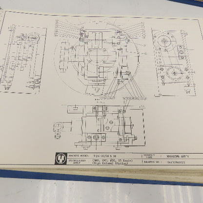 Yamazaki Mazak CAM M-2 Programming Parts List, Electrical Diagram Books Lot Of 3