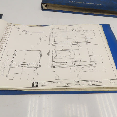 Yamazaki Mazak CAM M-2 Programming Parts List, Electrical Diagram Books Lot Of 3