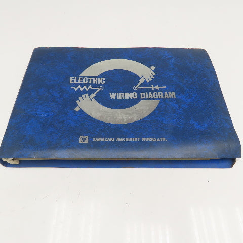 Yamazaki Mazak CAM M-2 Programming Parts List, Electrical Diagram Books Lot Of 3