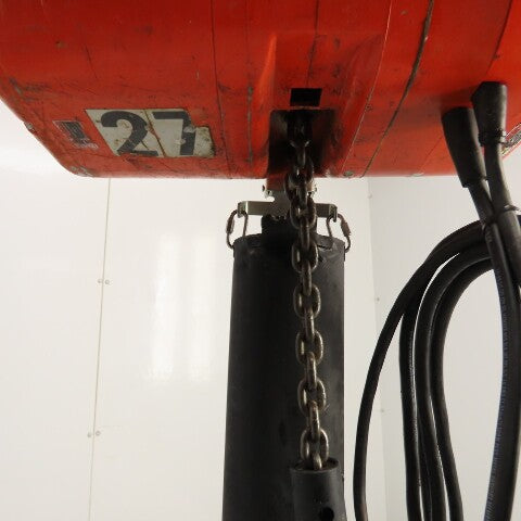 CM Lodestar Model L 1 Ton 2000LB Electric Chain Hoist 230/460V 20' Lift 16FPM