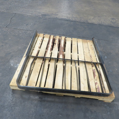 Forklift Back Rest 42" Side Bolt Mount x 46" Tall 16-3/4" Hole Center