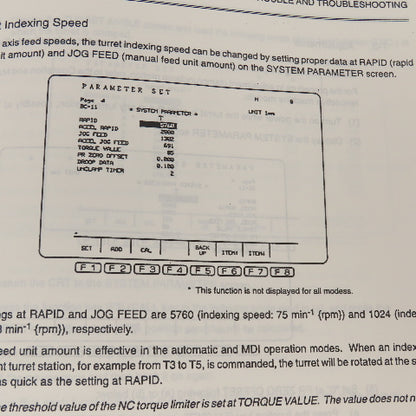 Okuma 3786-E OSP5020L LU Series Twin Spindle Turning Center Maintenance Manual