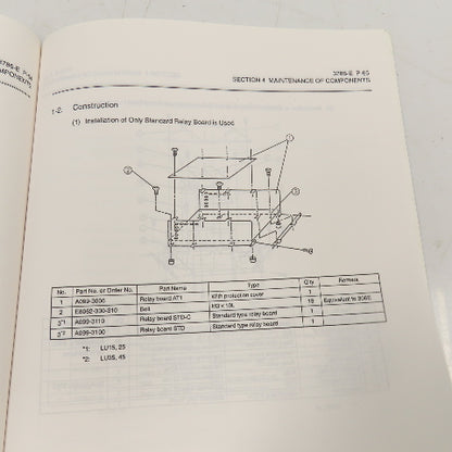 Okuma 3786-E OSP5020L LU Series Maintenance Manual