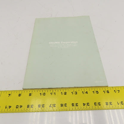 Okuma 3333-E-R4 LR15 Operation & Maintenance Manual 8th Edition