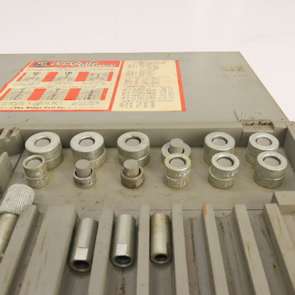 Ridgid No. 25 LonGrip Partial Extractor Set W/ Case (Incomplete)