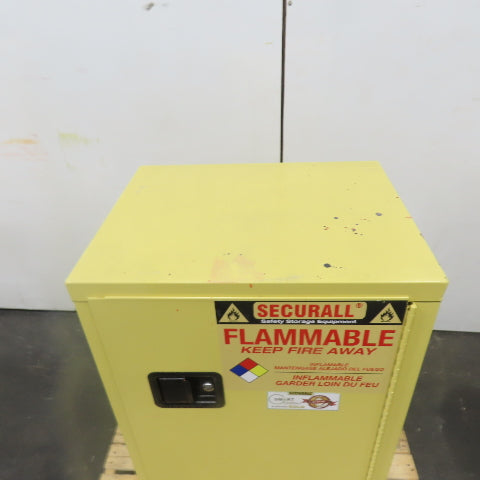 Securall 20 Gallon Flammable Liquid Storage Cabinet 23-1/4" x 18" x 44-1/4"