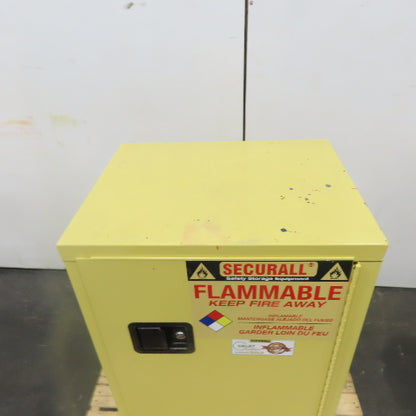 Securall 20 Gallon Flammable Liquid Storage Cabinet 23-1/4" x 18" x 44-1/4"