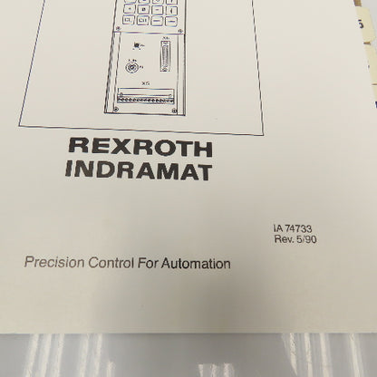 Rexroth IA74733 Motion Manager CLM Program Assembler User's Manual Binder Insert