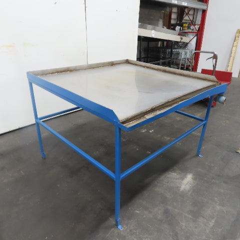 50" x 46" Stainless Steel Top Work Bench Assembly Table