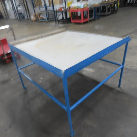 50" x 46" Stainless Steel Top Work Bench Assembly Table
