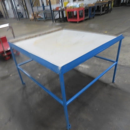 50" x 46" Stainless Steel Top Work Bench Assembly Table