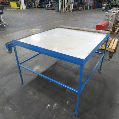 50" x 46" Stainless Steel Top Work Bench Assembly Table