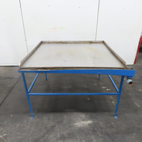 50" x 46" Stainless Steel Top Work Bench Assembly Table