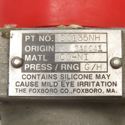 Foxboro D0135NH Pressure Transducer