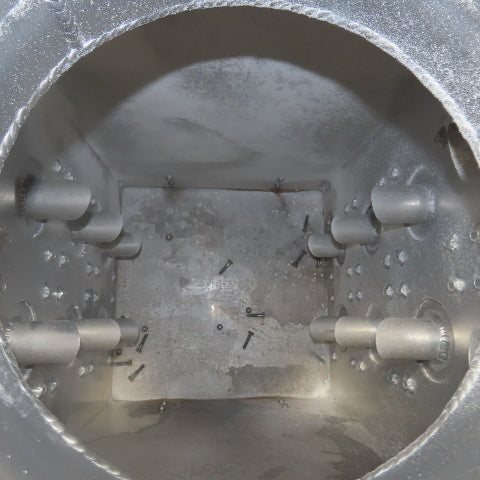 8-Way Aluminum Diverter Valve 2" OD Ports 11-1/2" Inlet 34-1/4" OAL