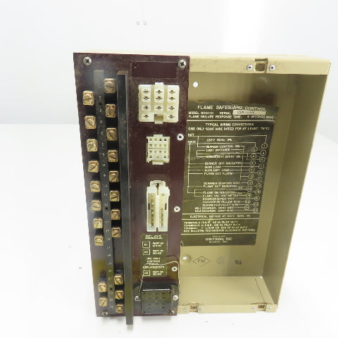 Vigitron 9001-01 Flame Safeguard Control 120V 1Ph 4 Sec Max Response