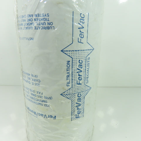 FerVac Filtration Filter Element