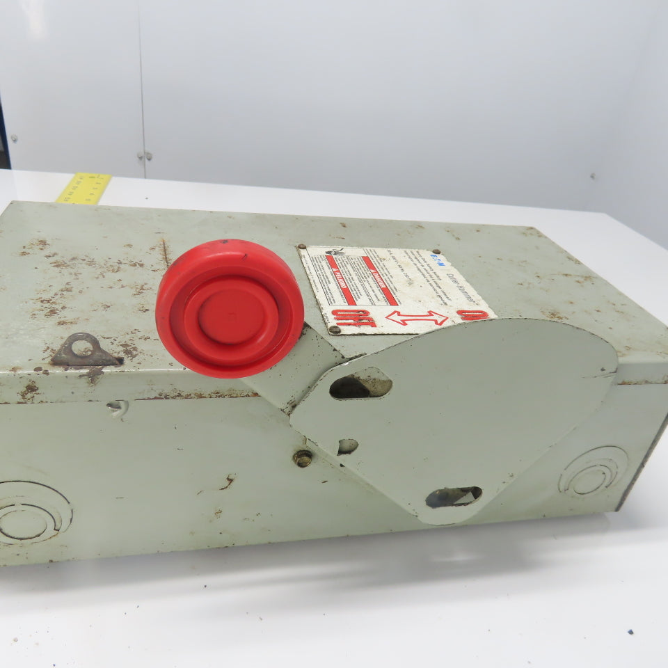 Eaton Cutler-Hammer DH361FGK 30A Heavy Duty Safety Switch 600VAC 3-Pole