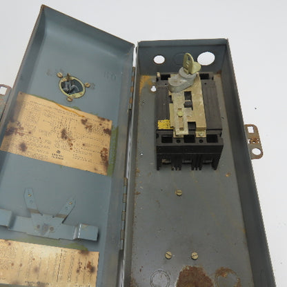 General Electrical CR107 30A Combination Magnetic Starter 600V