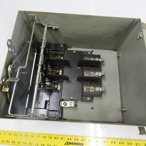 Gould UV461 ITE XL-Universal Bus Duct Fusible Switch Plug 30A 600VAC