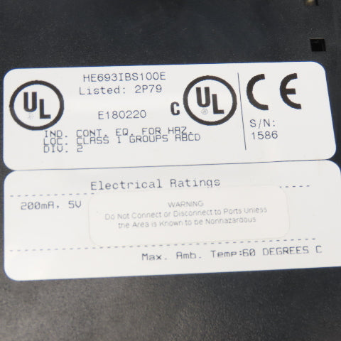 HE693IBS100E IBS100 Interbus-S Controller