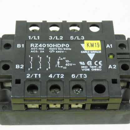 Carlo Gavazzi RZ4010HDP0 Solid State Relay 10A 400V 50/60HZ