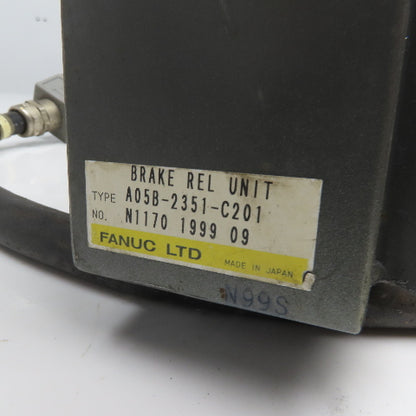 Fanuc A05B-2351-C201 Robot Brake Release Unit