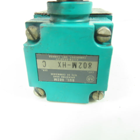 Allen Bradley 802M-BY12 Ser B Cam Roller Limit Switch 600VAC