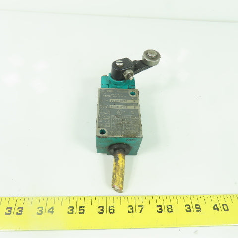 Allen Bradley 802M-BY12 Ser B Cam Roller Limit Switch 600VAC