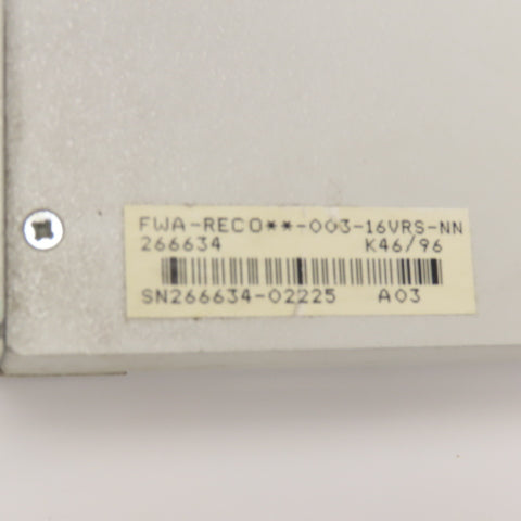 Indramat Reco FWA-RECO-003-16VRS-NN RECP-G.06/01-FW PLC Chassis & CPU