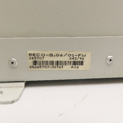 Indramat Reco FWA-RECO-003-16VRS-NN RECP-G.06/01-FW PLC Chassis & CPU