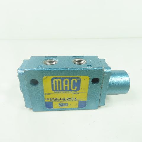 MAC 180001 112 0003 Pneumatic Solenoid Valve 1/4" NPT