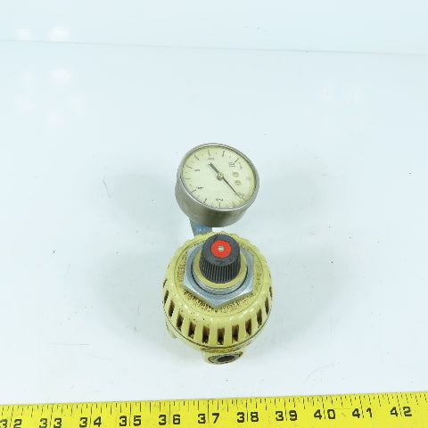 CA Norgren 11-024-039 Pressure Regulator Valve 1/2" NPT W/ Gauge 0-10 kg/cm2