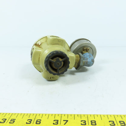 CA Norgren 11-024-039 Pressure Regulator Valve 1/2" NPT W/ Gauge 0-10 kg/cm2