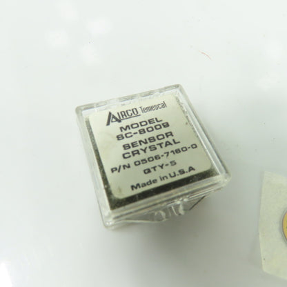 Temescal 0506-7160-0 Sensor Crystal Lot Of 5