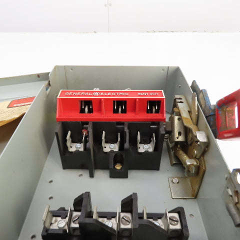 General Electric TH3361 30A Fusible Safety Disconnect Switch 600VAC 3-Pole