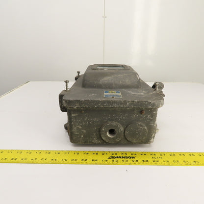 Square D 81341-W 30A Non-Fusible Explosion Proof Enclosed Disconnect Switch 600V