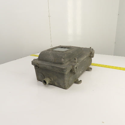 Square D 81341-W 30A Non-Fusible Explosion Proof Enclosed Disconnect Switch 600V