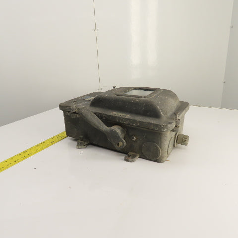 Square D 81341-W 30A Non-Fusible Explosion Proof Enclosed Disconnect Switch 600V