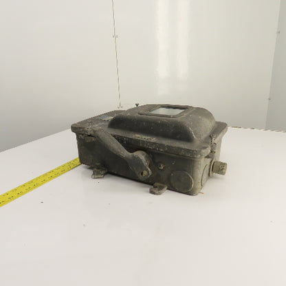Square D 81341-W 30A Non-Fusible Explosion Proof Enclosed Disconnect Switch 600V
