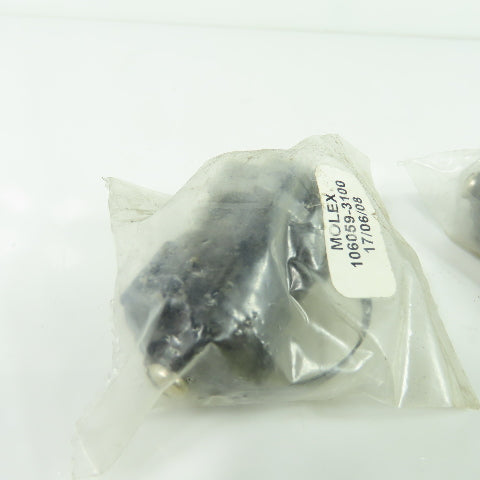 Molex 106059-3100 Fiber Optic Adapter Connector Lot Of 2
