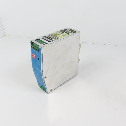 Mean Well NDR-120-24 24V DC 5A Power Supply 100-240VAC Input (Clean)